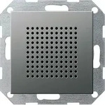 Gira 2282600 Lautsprecher f&uuml;r Unterputz-Radio, System 55, Edelstahl