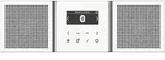 Jung DABLS2BTWW Smart Radio DAB+ Bluetooth&reg;, Set Stereo, Serie LS, alpinwei&szlig;