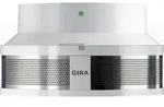 Gira 233702 RWM Dual Sockel 230 V Rauchwarnmelder, reinwei&szlig;