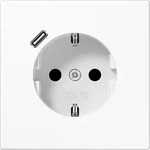 Jung LS1520-18CWW Schutzkontakt-Steckdose 16 A, mit USB-Ladeger&auml;t 1 x Typ C,