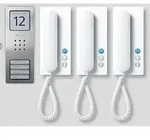 Siedle SET CA812-3 E/W T&uuml;rsprechanlagen-SET f&uuml;r 3 Wohneinheiten, 1+n