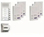TCS PPAF06-EN/02 Sprechanlagen-Set Aufputz f&uuml;r 6 WE