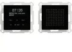 Merten MEG4375-0303 DAB+ Radio Set mit Bluetooth inklusive Lautsprecher, System M,