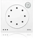 Ritto 1876070 Portier T&uuml;rsprechmodul mit Lichttaste, wei&szlig;