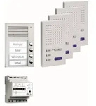TCS PPAF04-EN/02 Sprechanlagen-Set Aufputz f&uuml;r 4 WE