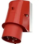 Mennekes 354 CEE-Wandger&auml;testecker, 32A, 400V, 5-polig