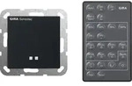 Gira 2366005 Sensotec mit Fernbedienung, System 55, schwarz matt