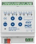 MDT JAL-0410M.02 Jalousieaktor 4-fach mit Fahrzeitmessung, 4TE, REG, 10A, 230VAC
