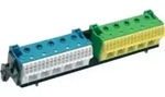 Hager FZ383, Tr&auml;ger mit 2x22 PE/N-Klemmen, waagerecht