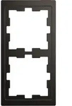 Merten MEG4020-6534 Rahmen 2-fach, D-Life, Anthrazit