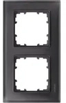 Siemens 5TG 1202-2 Glas-Rahmen 2-fach