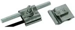Dehn 540 250 Uni-Erdungsklemme mit Hammerkopfschraube M8, f&uuml;r Rundleiter 8 -10 mm,