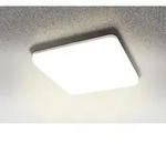 Heitronic 500640 LED Wand- und Deckenleuchte PRONTO quadratisch, 24 W, 3000 K,