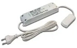 Hera 20604003101 LED-Trafo 24V/60W mit Eurostecker