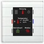 MDT BE-GT2TW.02 KNX Glastaster II Smart, Farbdisplay, Temperatursensor, 6