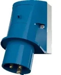Mennekes 332 CEE-Wandger&auml;testecker, 16A, 230V, 3-polig