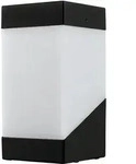 Heitronic 37380 Wandleuchte MADELEINE, f&uuml;r E27 max. 6 W, IP44, anthrazit