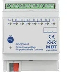 MDT BE-08000.02 Bin&auml;reingang 8-fach, 4TE REG, potentialfrei