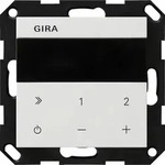Gira 232027 Unterputz-Radio IP, System 55, reinwei&szlig; seidenmatt