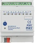 MDT BE-08230.02 Bin&auml;reingang 8-fach, 4TE REG, 230VAC