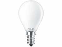 Philips 34760100 CorePro GLASS LED Tropfenformlampen, 6,5 W, 827, 806 lm, E14, nicht