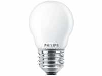 Philips 34768700 CorePro GLASS LED Tropfenformlampen, 6,5 W, 827, 806 lm, E27, nicht