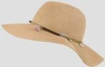 chillouts Sonnenhut "Atlanta Hat" femininer Sonnenhut aus Papierstroh