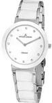 Keramikuhr JACQUES LEMANS "Monaco", wei&szlig; (wei&szlig;, silberfarben), Armbanduhren,...