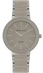 Keramikuhr JACQUES LEMANS "Monaco", silber (beige, silberfarben), Armbanduhren,