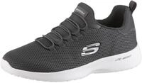 Slip-On Sneaker SKECHERS "DYNAMIGHT", Herren, Gr. 40, grau, Textil, Schuhe, Slipper,