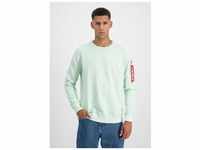 Sweater ALPHA INDUSTRIES "ALPHA Men - Sweatshirts X-Fit Sweat" Gr. S, grün...