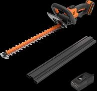 Worx Akku-Heckenschere "WG261E" () 44 cm Schwertl&auml;nge, 16 mm Zahnabstand, inkl. Akku