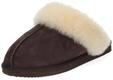 Hausschuh SHEPHERD "Shepherd Hausschuhe Lammfell", Damen, Gr. 36, braun (moro),