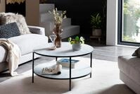 SalesFever Couchtisch "Caorle Coffeetable im minimalistischen Stil" Eleganz trifft