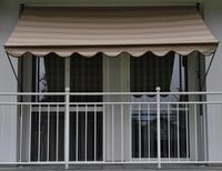 Angerer Freizeitm&ouml;bel Klemmmarkise beige, Ausfall: 150 cm, versch. Breiten