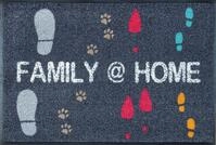 wash+dry by Kleen-Tex Fu&szlig;matte "Family @ Home" rechteckig 9 mm H&ouml;he