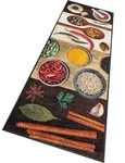 K&uuml;chenl&auml;ufer "Hot Spices" Gr. 17, bunt (braun, bunt), B:60cm H:9mm L:180cm,