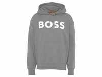 Hoodie BOSS ORANGE "WebasicHood" Gr. M, grau (pastel grey) Herren Sweatshirts...