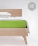fleuresse Spannbettlaken "Colours in Gr. 90x200, 140x200 oder 180x200 cm" Mako Satin,