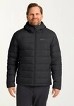 Jack Wolfskin Daunenjacke "ATHER DOWN HOODY M RDS" mit Kapuze
