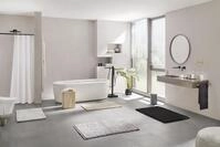Kleine Wolke Badematte "Avera, Badvorleger, Badezimmer Teppich" H&ouml;he 50 mm