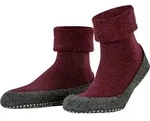 Haussocken FALKE "Cosyshoe", Herren, Gr. 39-40, barolo, Merinowolle, Polyamid,