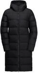 Daunenmantel JACK WOLFSKIN "FROZEN PALACE COAT W RDS", Damen, Gr. XXL, schwarz,