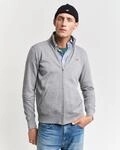 Gant Sweatjacke "REG SHIELD FULL ZIP SWEAT" mit Logostickerei auf der Brust