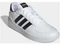 Sneaker ADIDAS SPORTSWEAR "COURTBEAT" Gr. 42,5, schwarz-weiß (cloud white, core