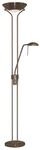 SEARCHLIGHT Stehlampe "Mother and Child Stehleuchte - Antikes Messing und Glas",