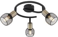 GLOBO LIGHTING Deckenstrahler "FIASTRA", schwarz, 1 Stk., Leuchten,