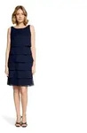 Cocktailkleid VERA MONT "Damen mit Volant", Damen, Gr. 36, Normalgr&ouml;&szlig;en, blau