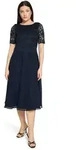 Cocktailkleid VERA MONT "Damen mit Spitze", Damen, Gr. 40, Normalgr&ouml;&szlig;en, blau