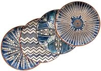 M&Auml;SER Platzteller "Platzteller-Set Iberico Blue, Steinzeug"